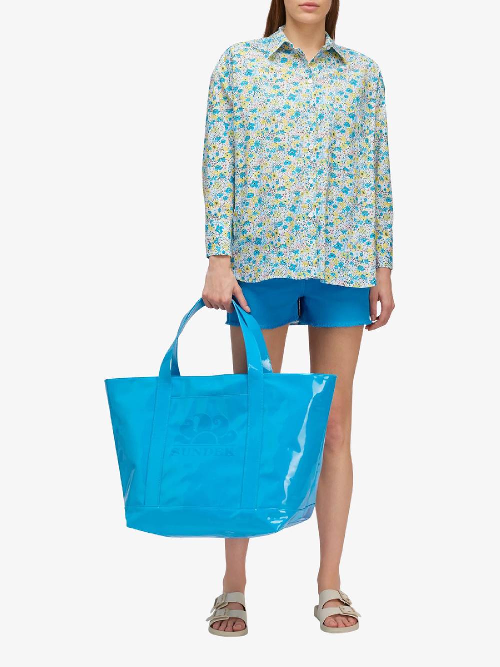 SUNDEK Borsa a mano TIFFANY AW630ABPV400 donna azzurro Moda