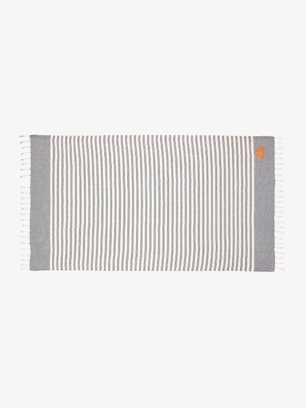 SUNDEK Teli mare unisex jacquard towel blu In Linea