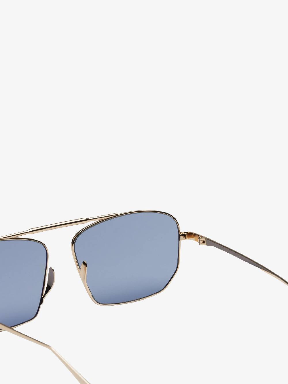LEZIFF Occhiali da sole ASPEN uomo metallo blu Enormi sconti
