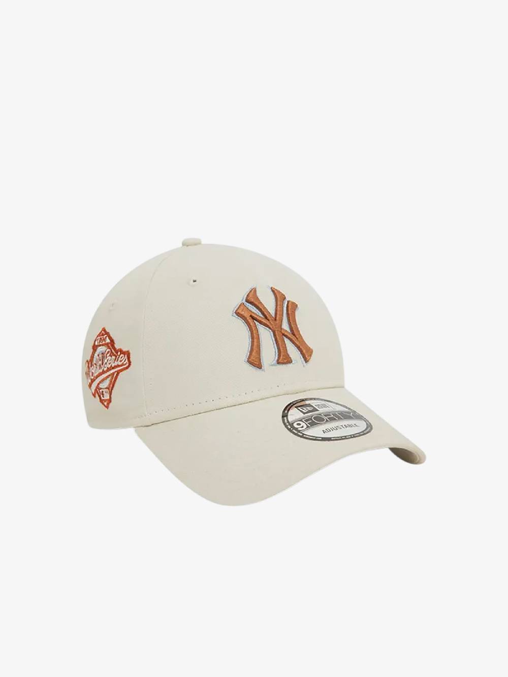 NEW ERA Cappello 9FORTY New York Yankees MLB Patch 60503506 cotone bianco Duty-free