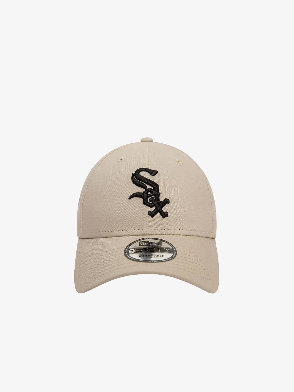 NEW ERA Cappello 9FORTY Chicago White Sox League Essential 60503386 cotone beige Italy