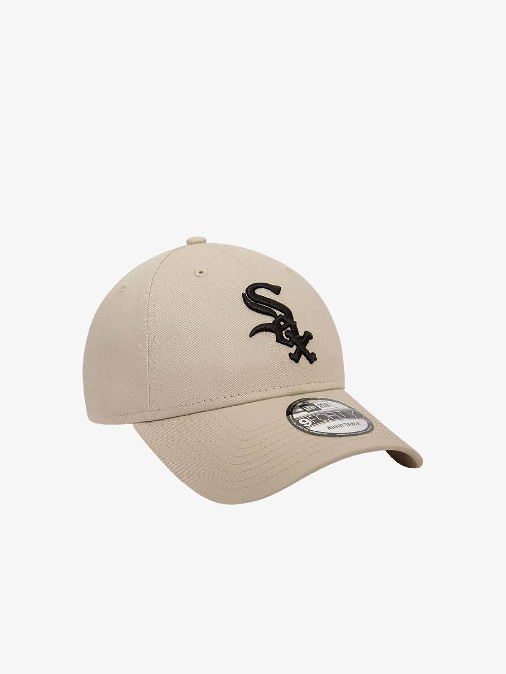 NEW ERA Cappello 9FORTY Chicago White Sox League Essential 60503386 cotone beige Italy