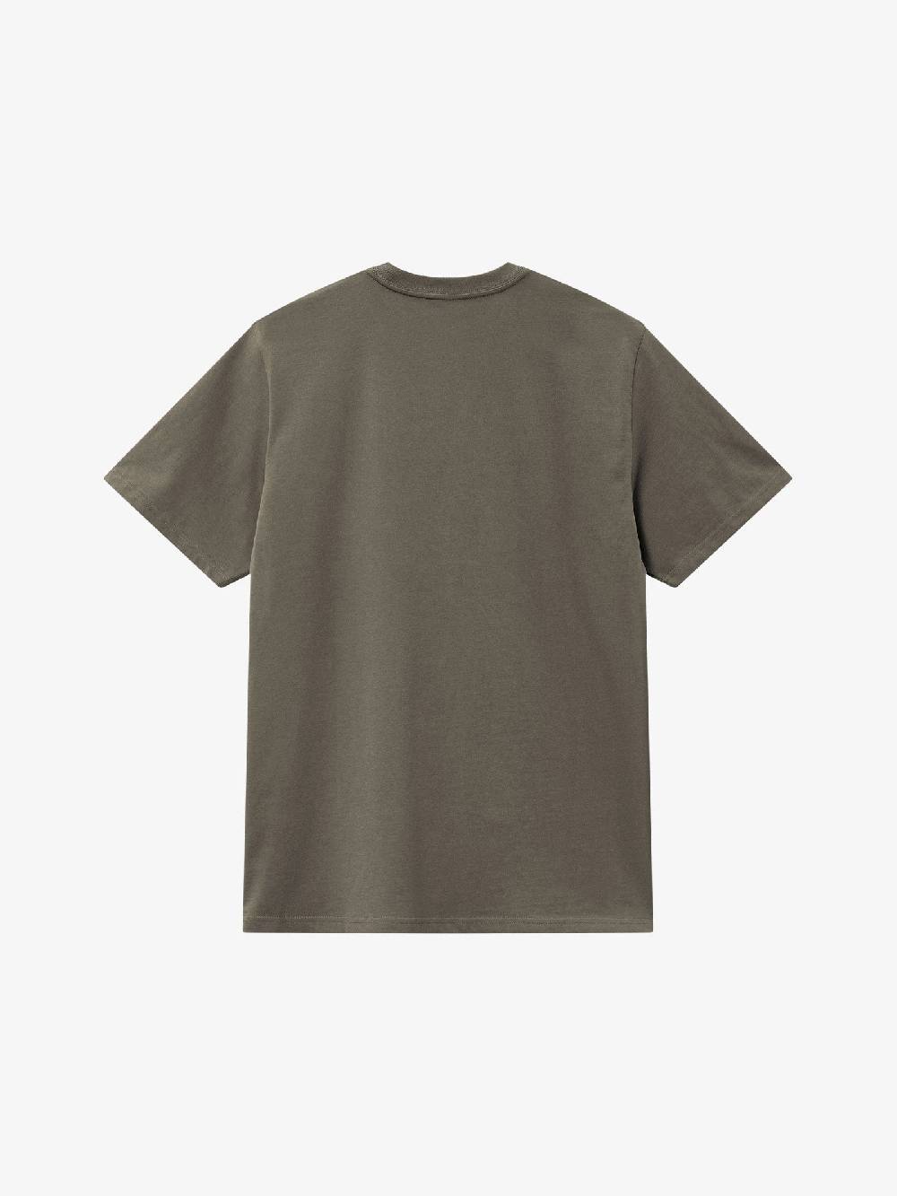 CARHARTT WIP T-shirt S/S Pocket I030434_ uomo cotone marrone Vendita