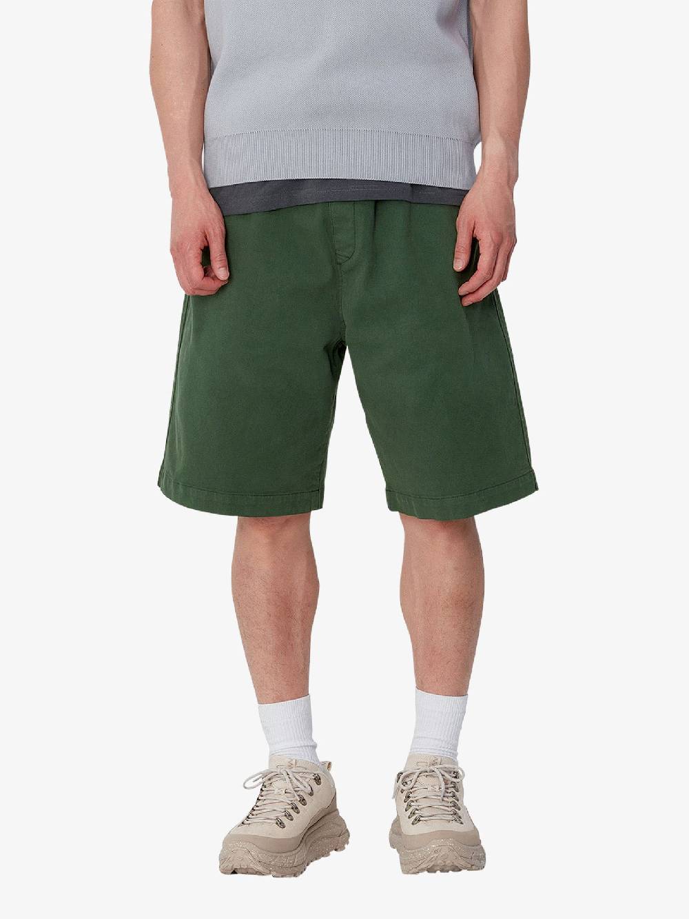 CARHARTT WIP Bermuda Floyde I033587_ uomo cotone verde Qualità Garantita