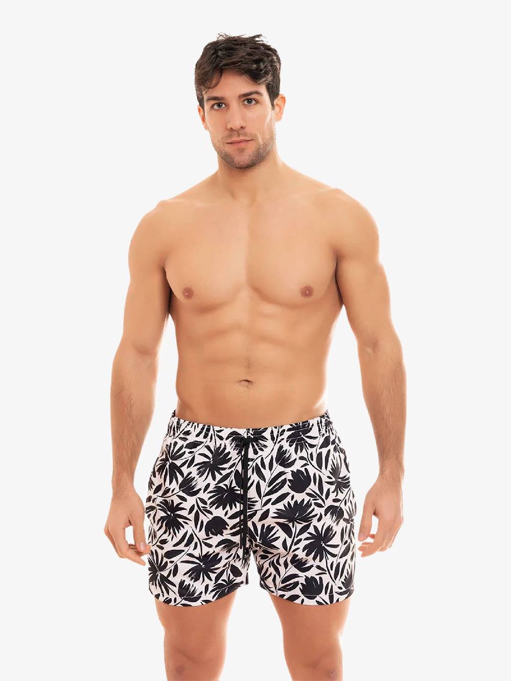 MOVE BEACHWEAR Costume da bagno Boxer Saint Vincent con stampa SVN PRINT 24 uomo nero Consegna Veloce