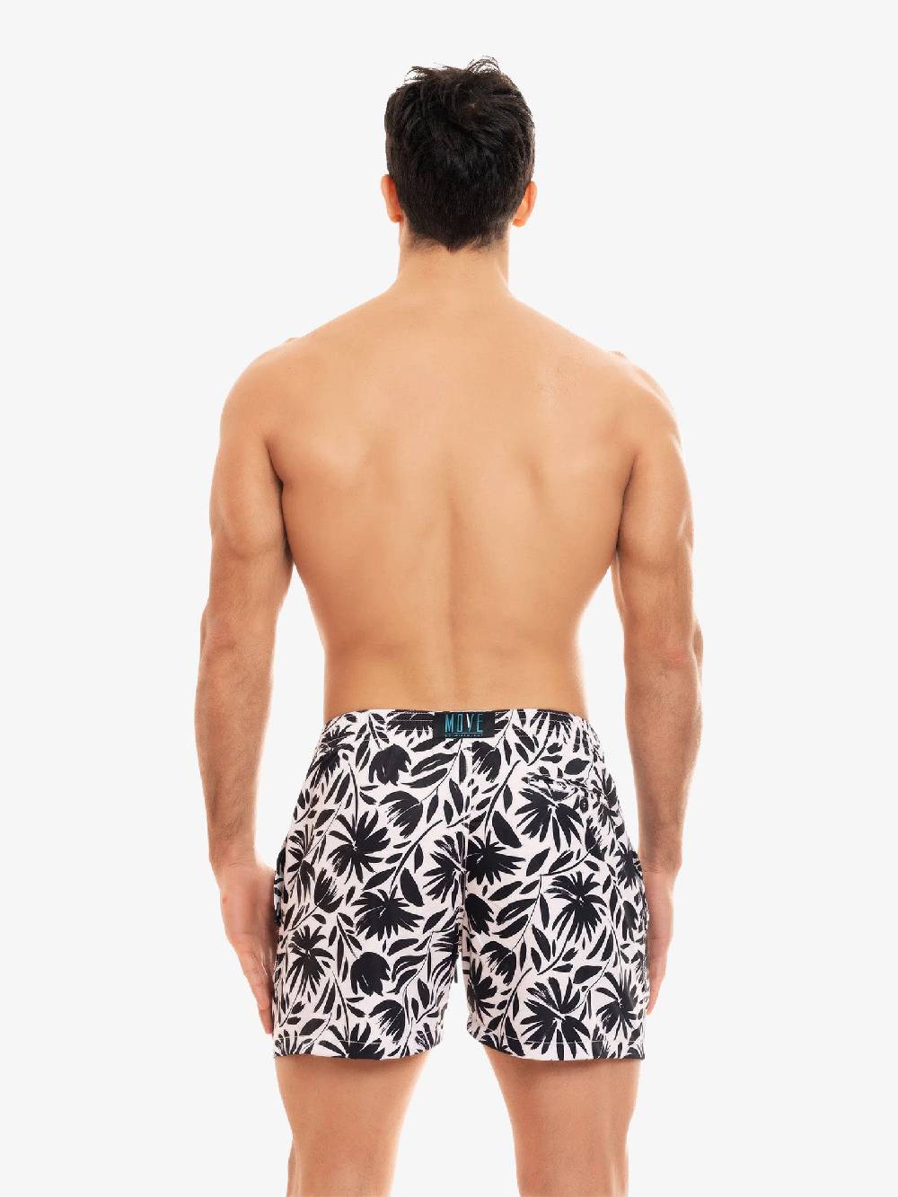 MOVE BEACHWEAR Costume da bagno Boxer Saint Vincent con stampa SVN PRINT 24 uomo nero Consegna Veloce