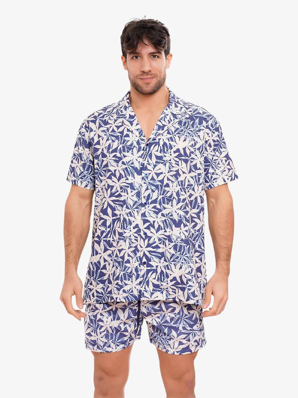 MOVE BEACHWEAR Camicia Bowling con stampa PRINT 24 uomo multicolor Affare Del Giorno
