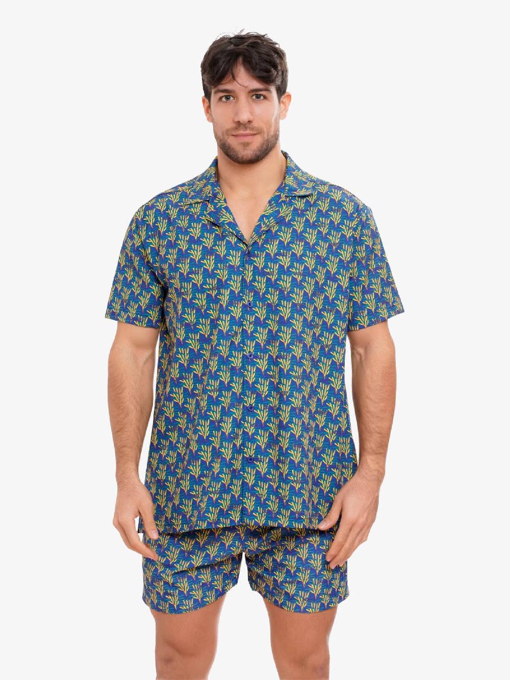 MOVE BEACHWEAR Camicia Bowling con stampa CAMICIA PRINT 24 uomo multicolor Sottocosto
