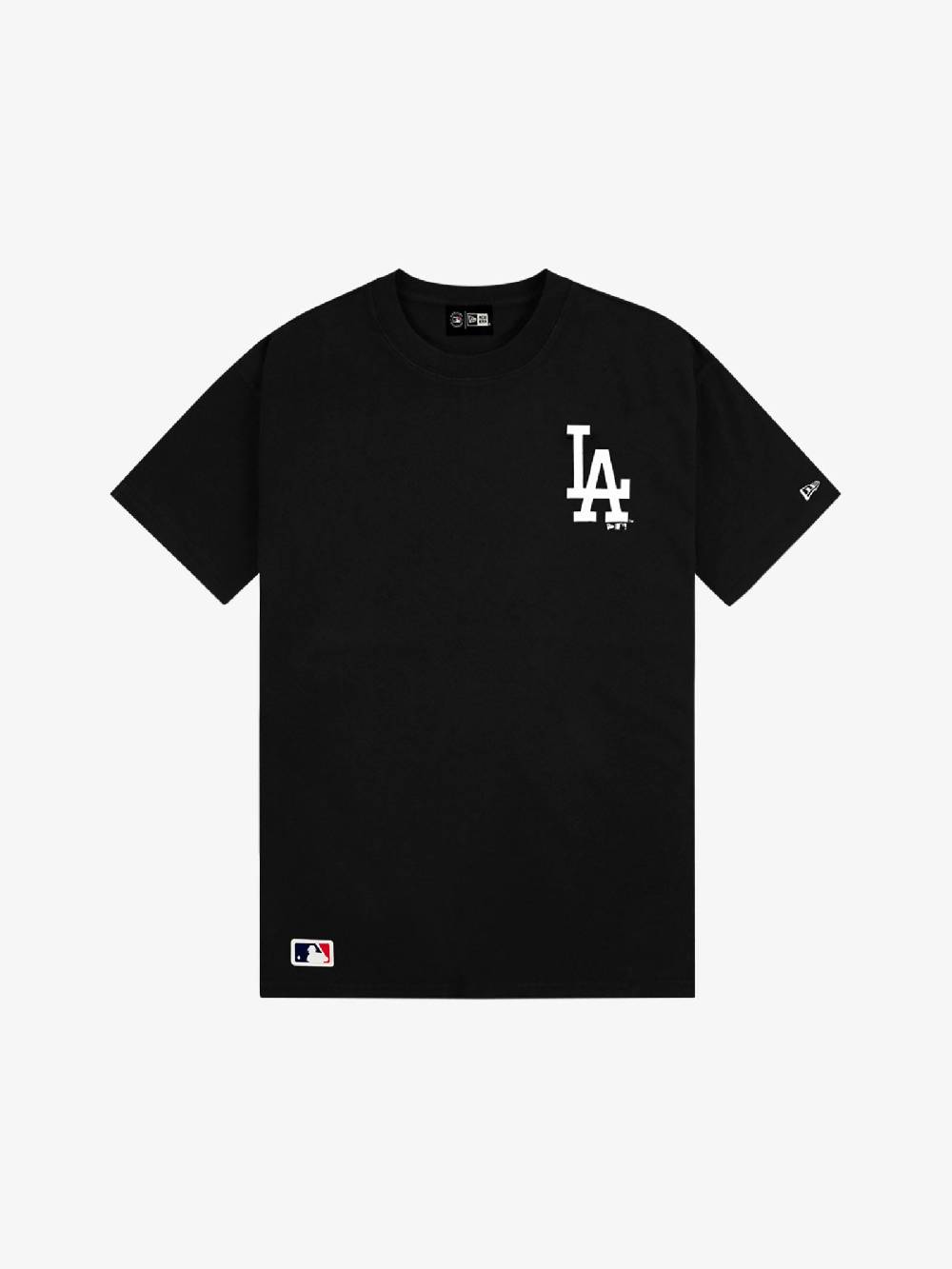 NEW ERA T-shirt Oversize LA Dodgers MLB Essential 60416724 uomo cotone nero Presa