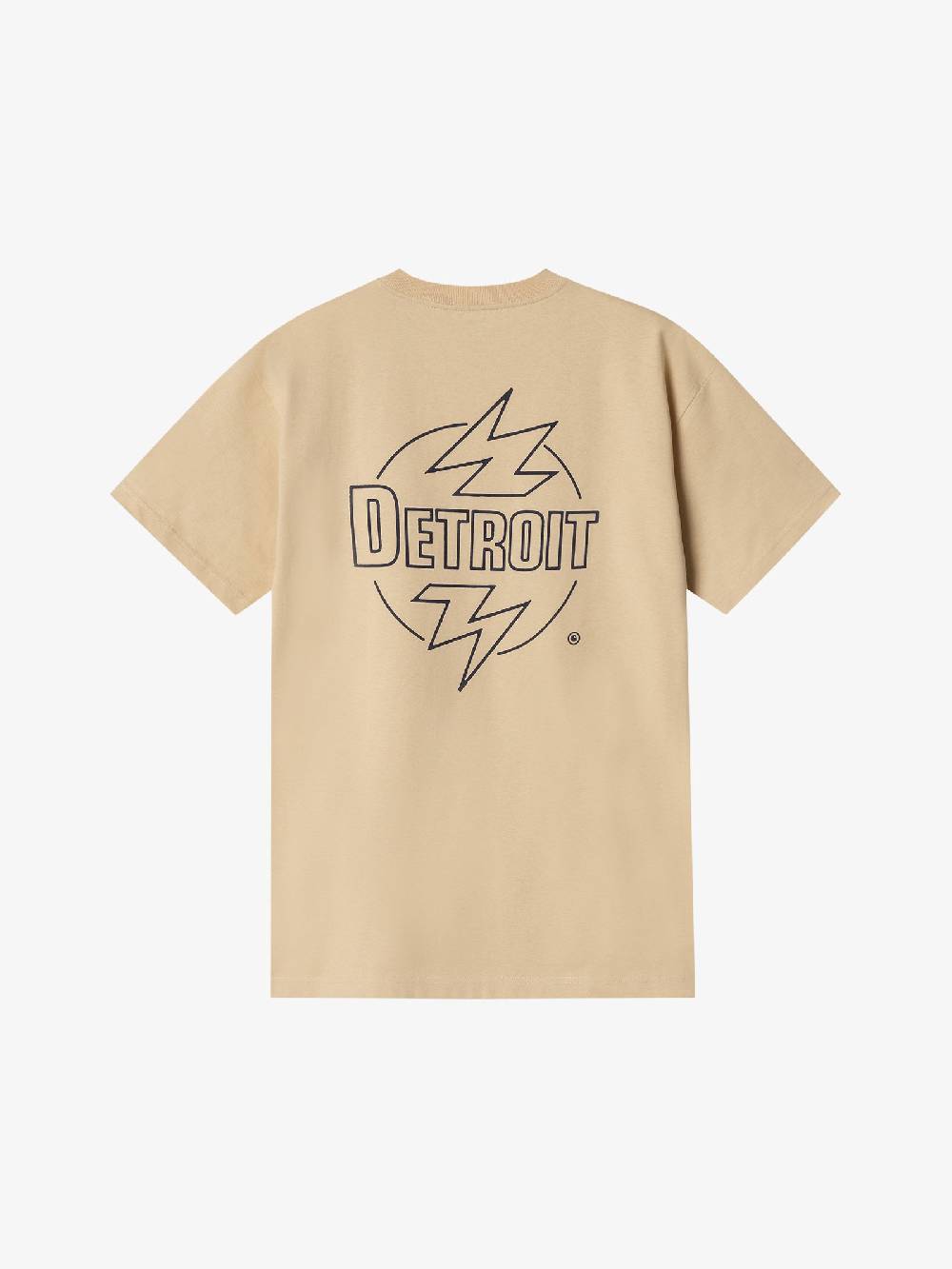 CARHARTT WIP T-shirt S/S Ablaze I033639_ uomo cotone beige Offerte