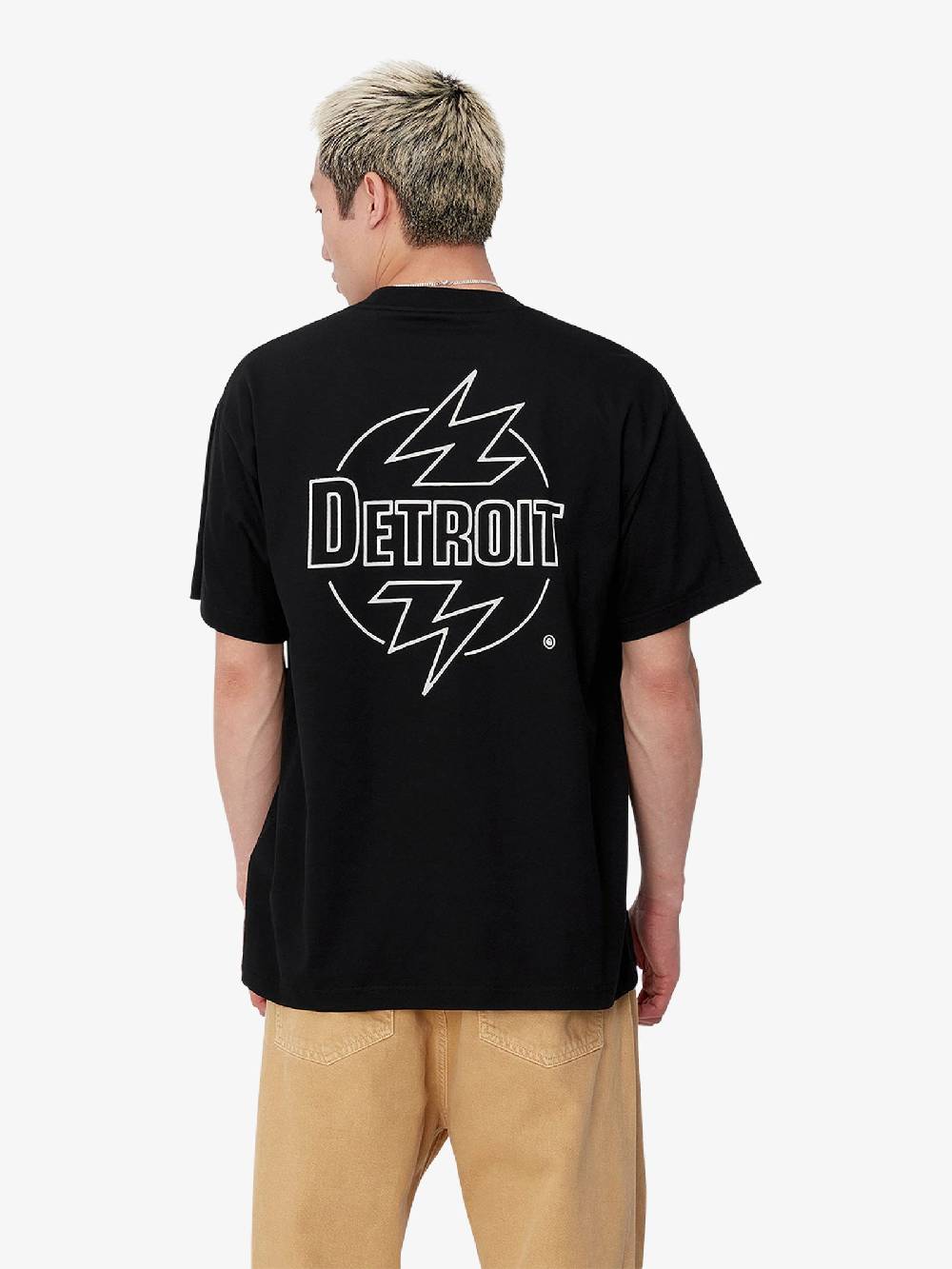 CARHARTT WIP T-shirt S/S Ablaze I033639_ uomo cotone nero Hotsell