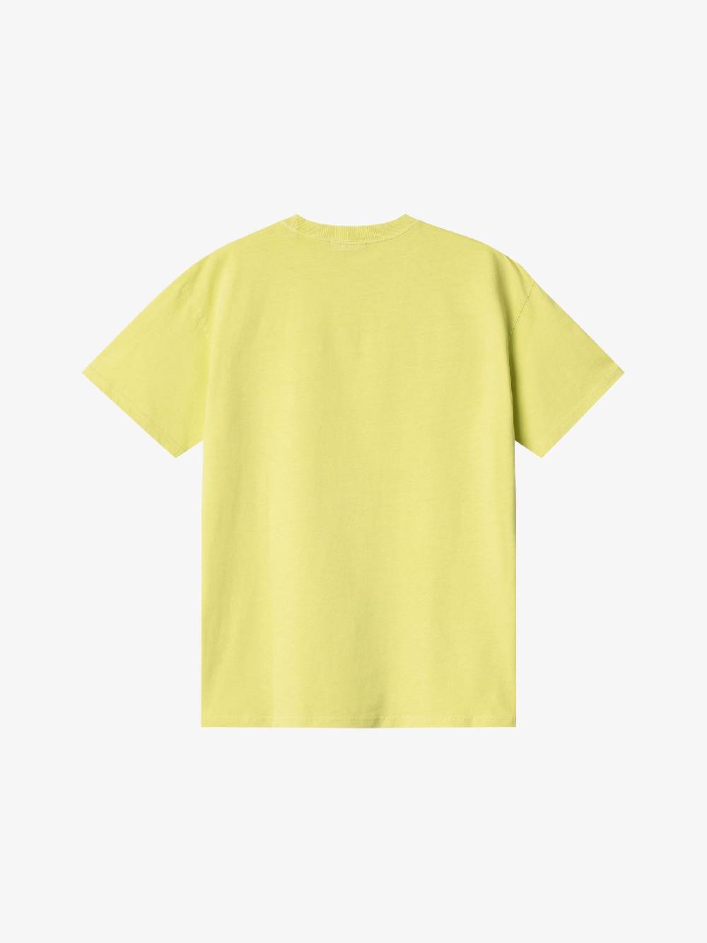 CARHARTT WIP T-shirt S/S Duster Script I033622_ uomo cotone giallo Saldi Di Fabbrica