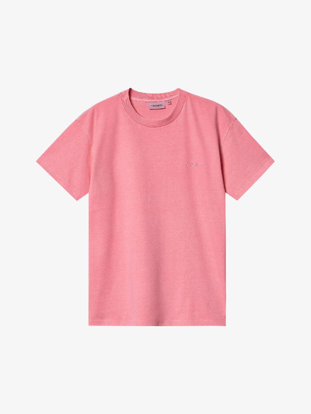 CARHARTT WIP T-shirt S/S Duster Script I033622_ uomo cotone rosa Vendite Flash