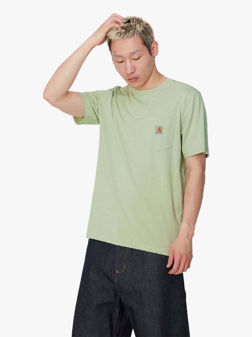 CARHARTT WIP T-Shirt I030434_02_XX uomo bianca Nuova