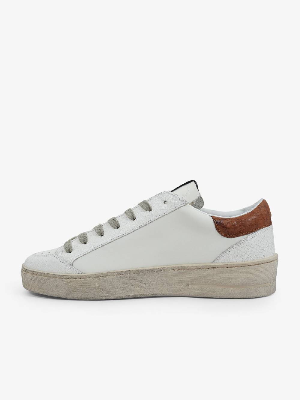 AMA BRAND Sneakers 2769 uomo pelle bianco Cyber Monday