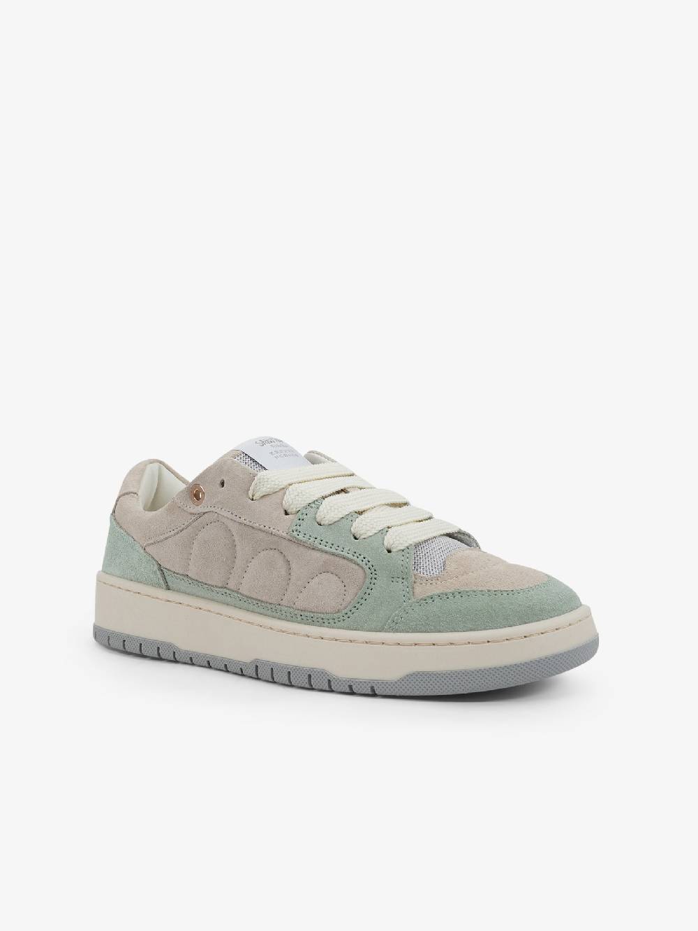 DANILO PAURA Sneakers YU01-S2-SU-SA SANTHA 2 pelle verde Offerta Pasqua