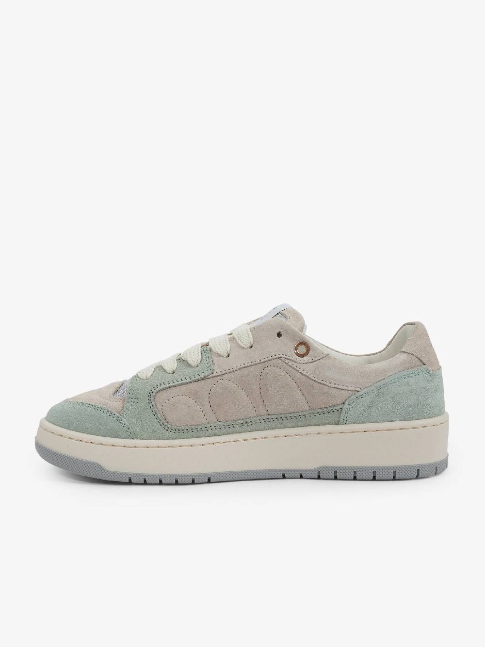 DANILO PAURA Sneakers YU01-S2-SU-SA SANTHA 2 pelle verde Offerta Pasqua