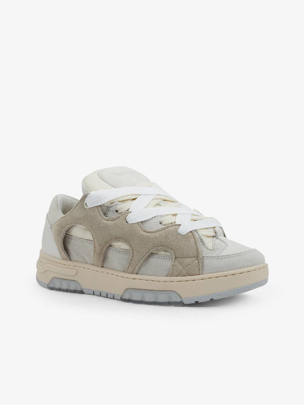 DANILO PAURA Sneakers YU01-S1-SU-AP SANTHA 1 pelle beige Offerta per la Festa della Mamma