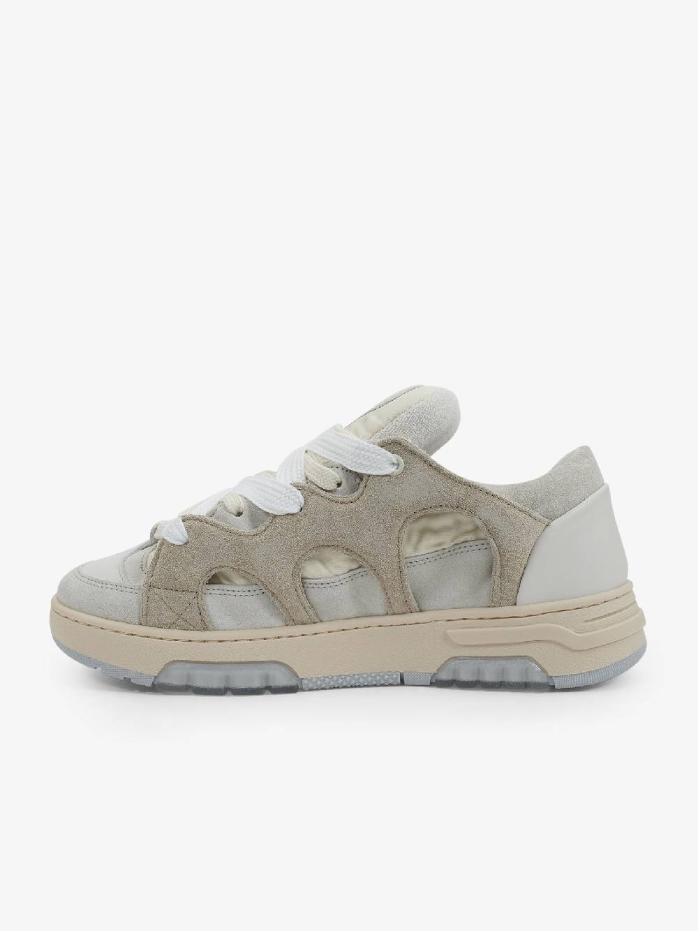 DANILO PAURA Sneakers YU01-S1-SU-AP SANTHA 1 pelle beige Offerta per la Festa della Mamma