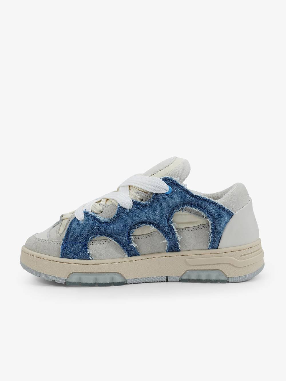 DANILO PAURA Sneakers YU01-S1-SU-AP SANTHA 1 pelle denim Offerta Giorno del Papà