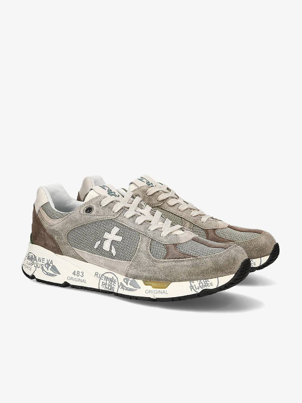 PREMIATA Sneakers MASE 6627 uomo pelle grigio Bestseller