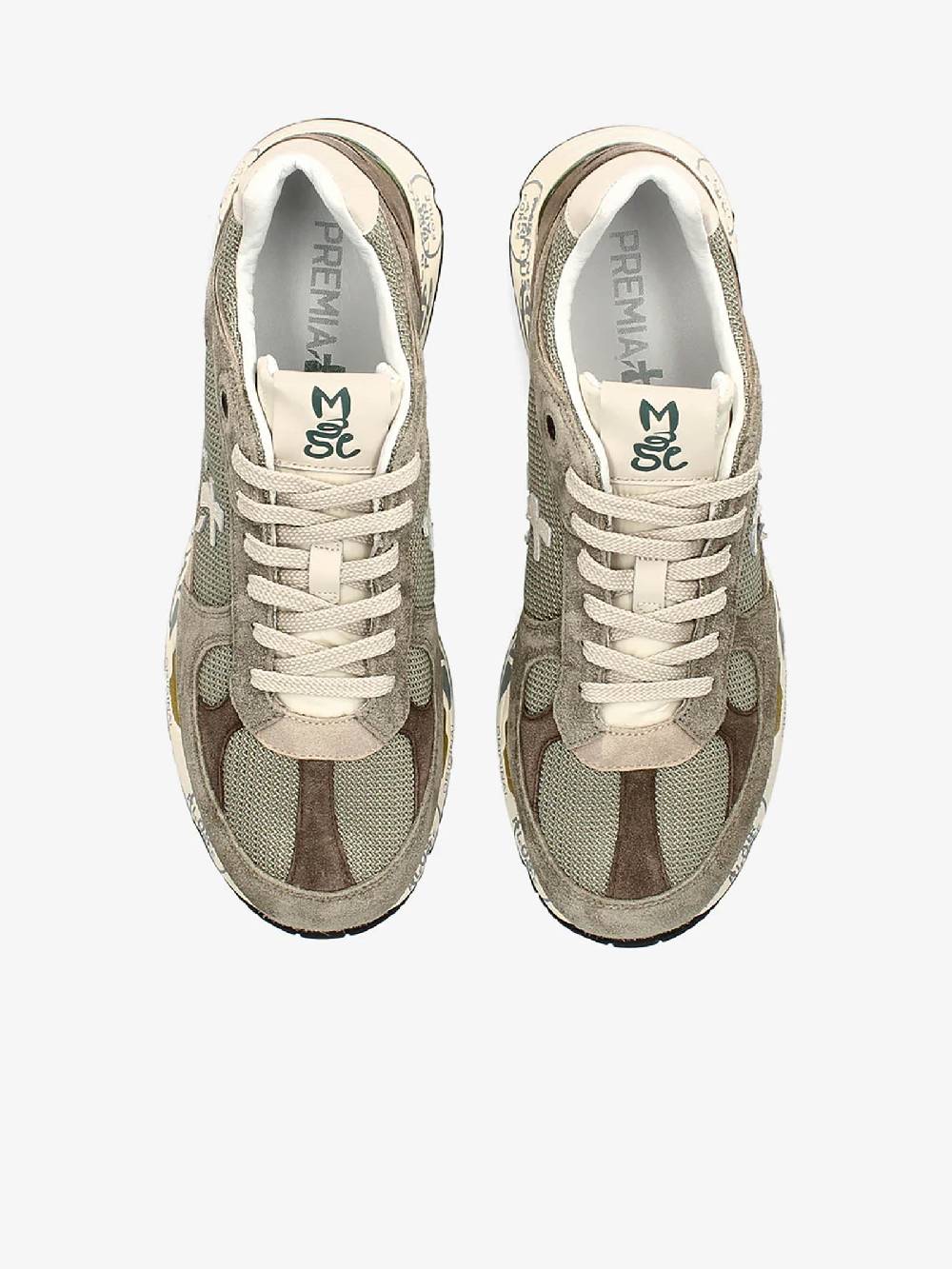 PREMIATA Sneakers MASE 6627 uomo pelle grigio Bestseller