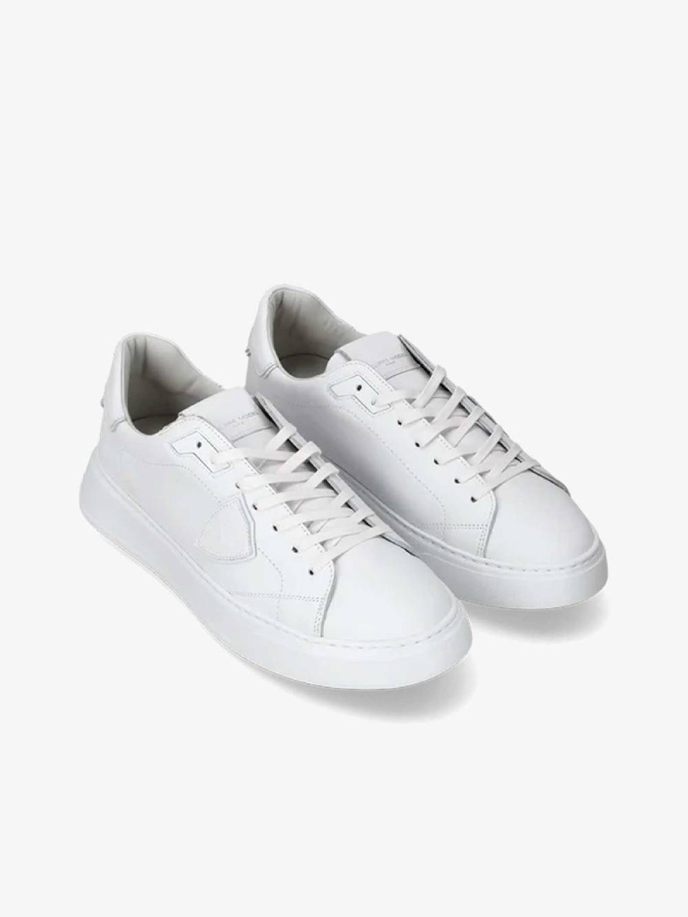 PHILIPPE MODEL Sneakers Temple Low BTLU uomo in pelle bianco Comprane uno, ottenene uno gratis
