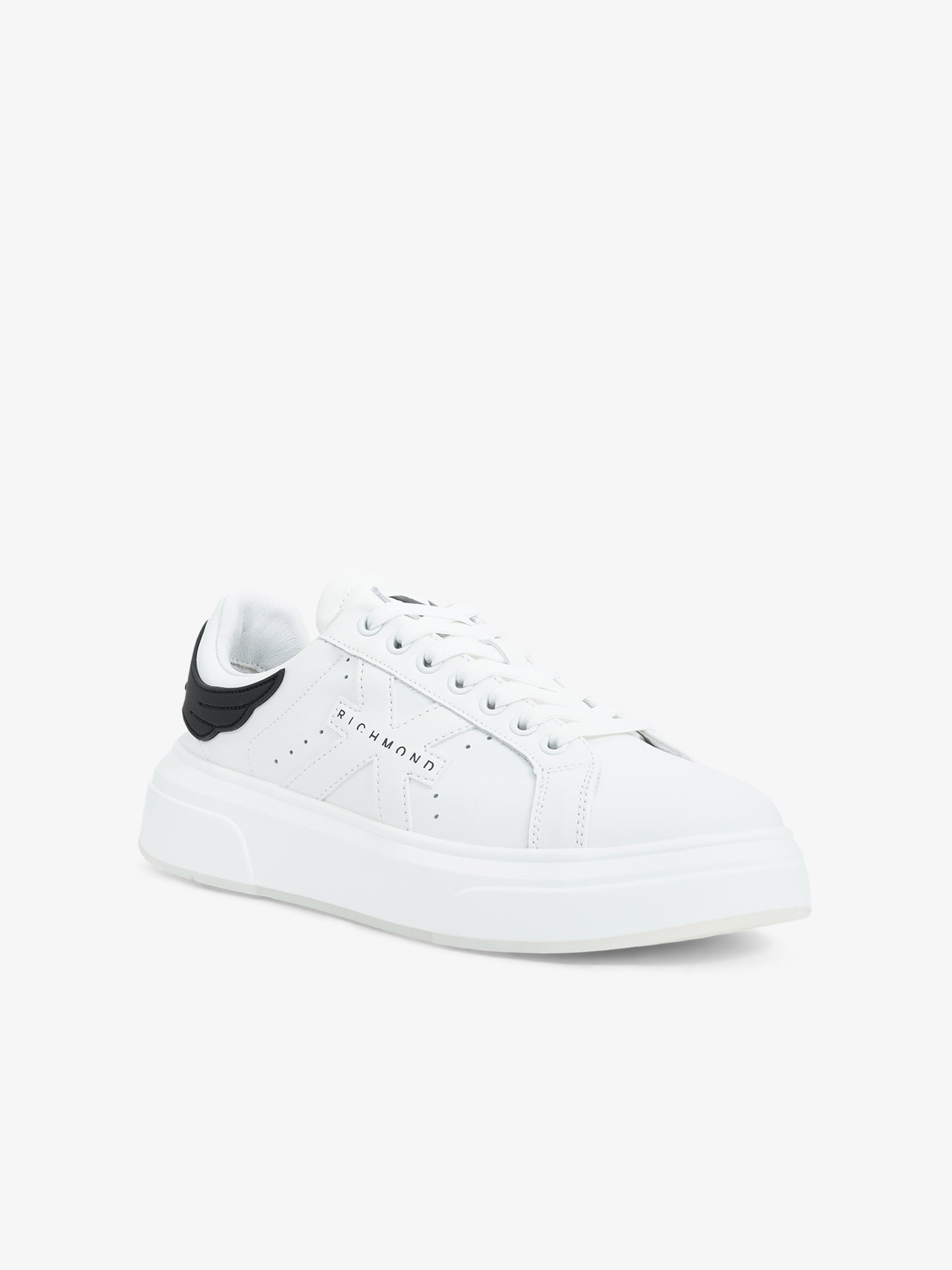 JOHN RICHMOND Sneakers 22203/CP uomo in pelle bianco Offerte speciali