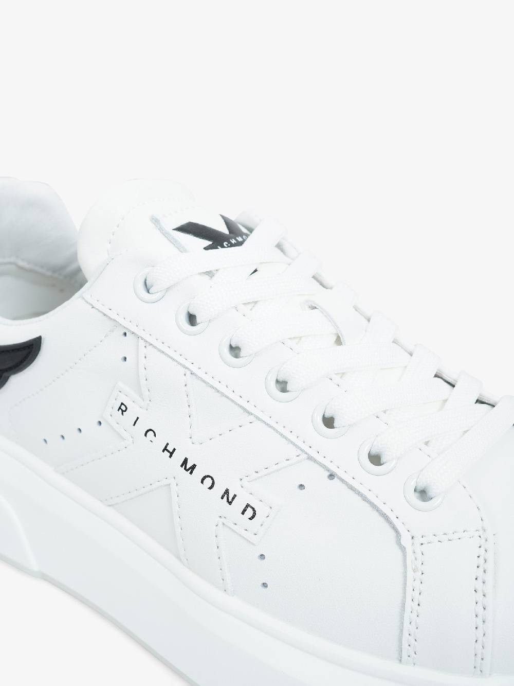 JOHN RICHMOND Sneakers 22203/CP uomo in pelle bianco Offerte speciali