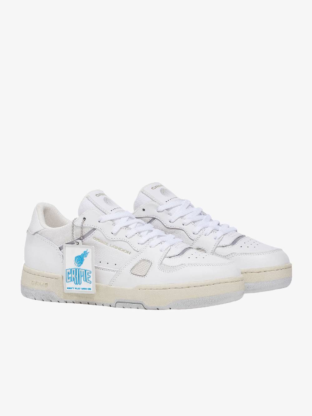 CRIME LONDON Sneaker Off Court OG uomo bianco Fino al 65% di sconto