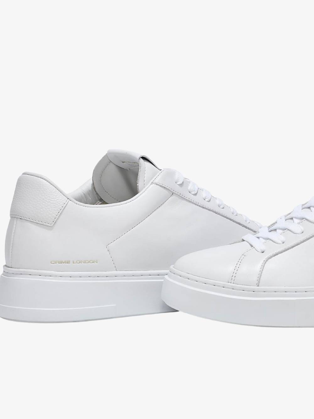 CRIME LONDON Sneakers EXTRALIGHT 13474P uomo in pelle bianca Only for today