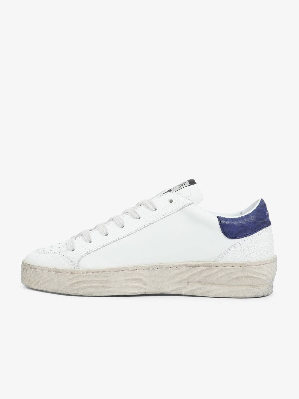 AMA BRAND Sneakers 2775 uomo in pelle bianco Sostegno trimestrale