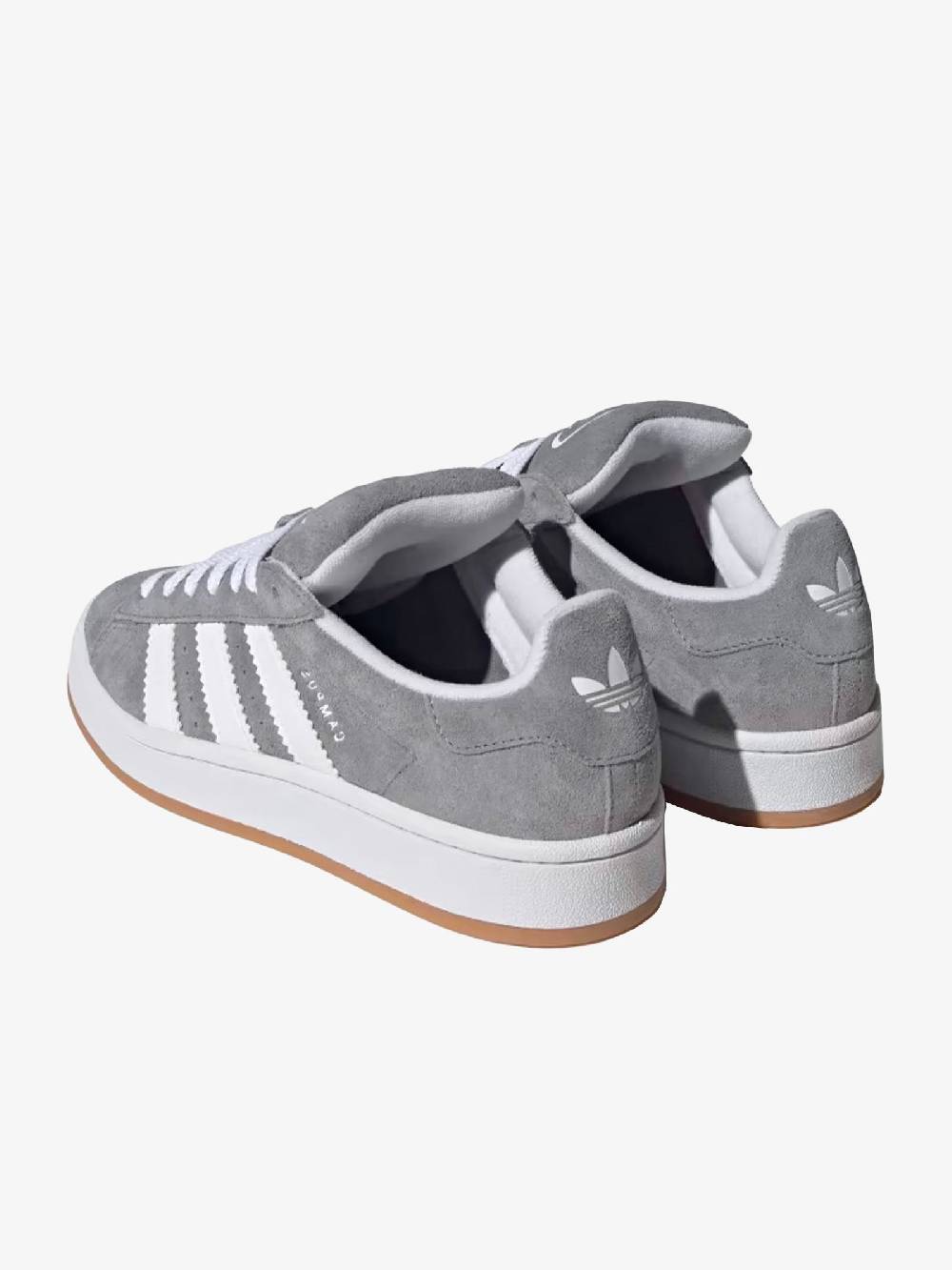 ADIDAS Sneakers Campus 00s HQ6507 in pelle bianco/grigio Trasporto libero internazionale
