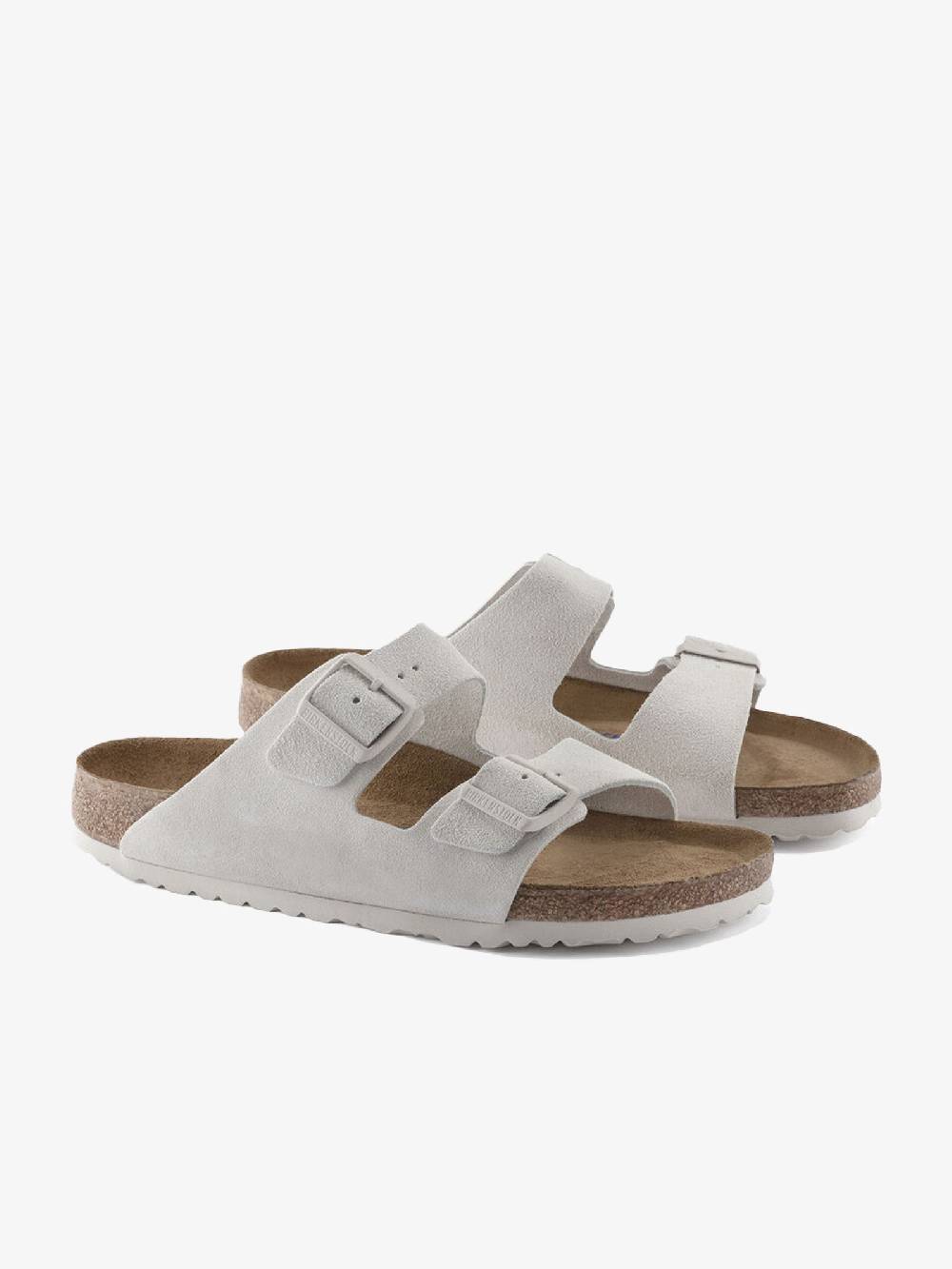 BIRKENSTOCK Ciabatte Arizona SFB uomo panna 2025