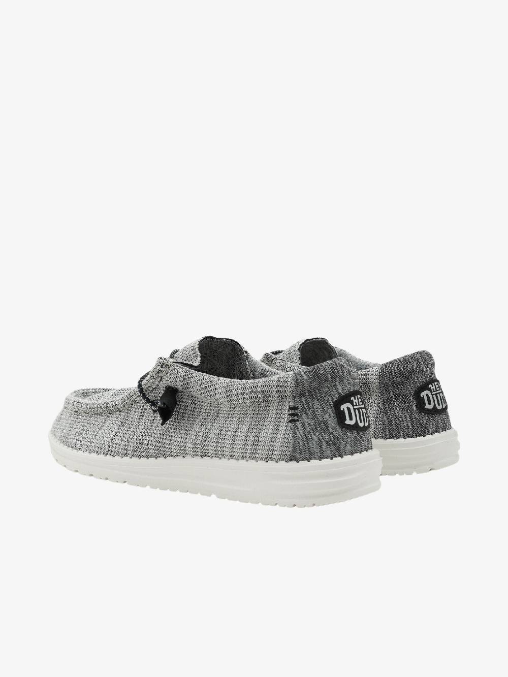 HEY DUDE Mocassini 400251 uomo grigio Italy