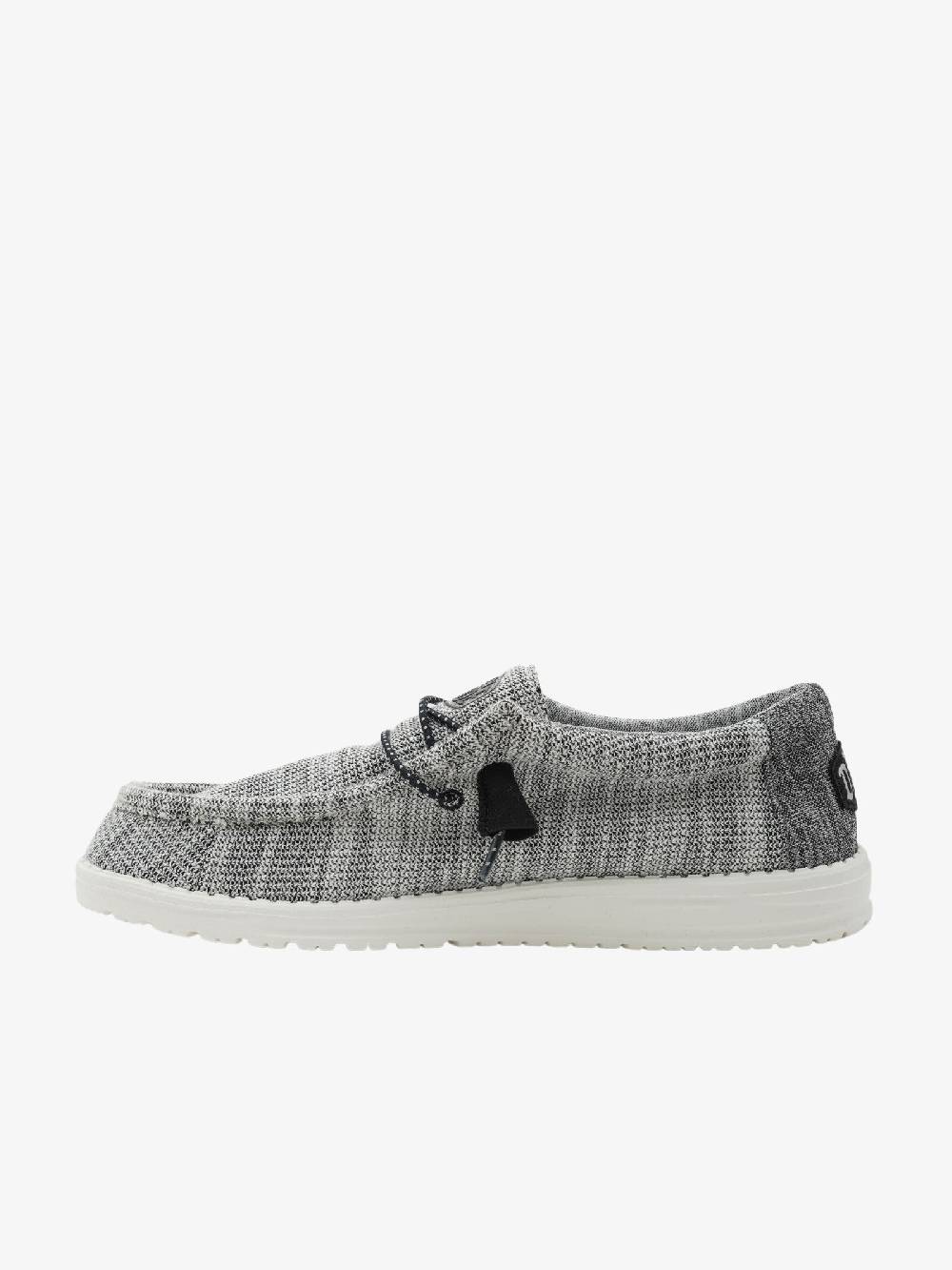 HEY DUDE Mocassini 400251 uomo grigio Italy