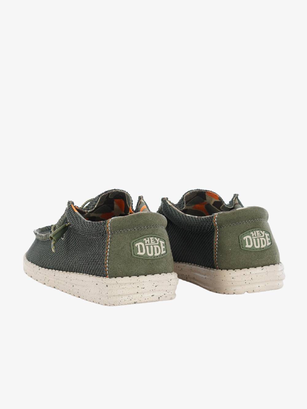 HEY DUDE Mocassini Wally Sox uomo verde Qualità