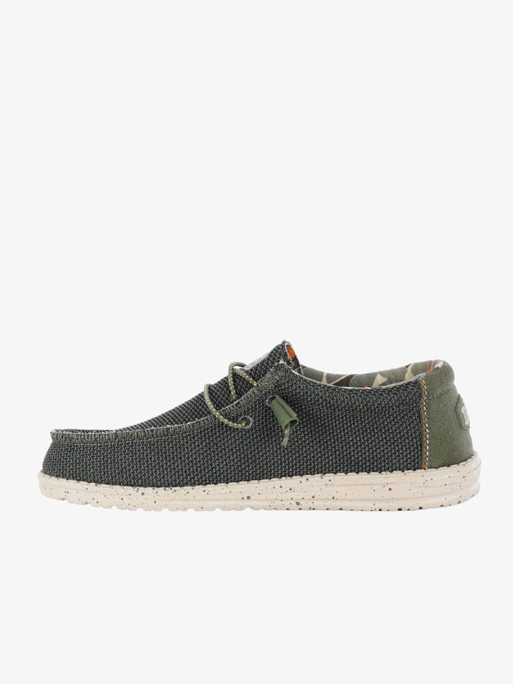 HEY DUDE Mocassini Wally Sox uomo verde Qualità