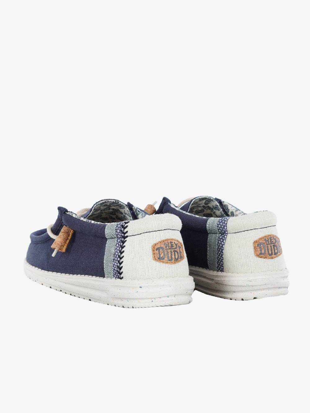 HEY DUDE Mocassini Wally Break Stitch uomo blu Vendita