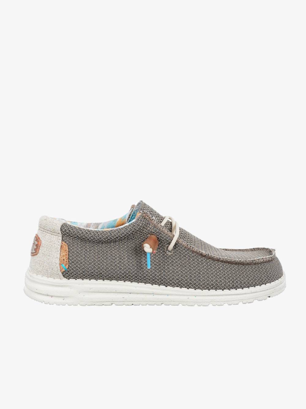 HEY DUDE Mocassini Wally Stretch uomo marrone Promozione