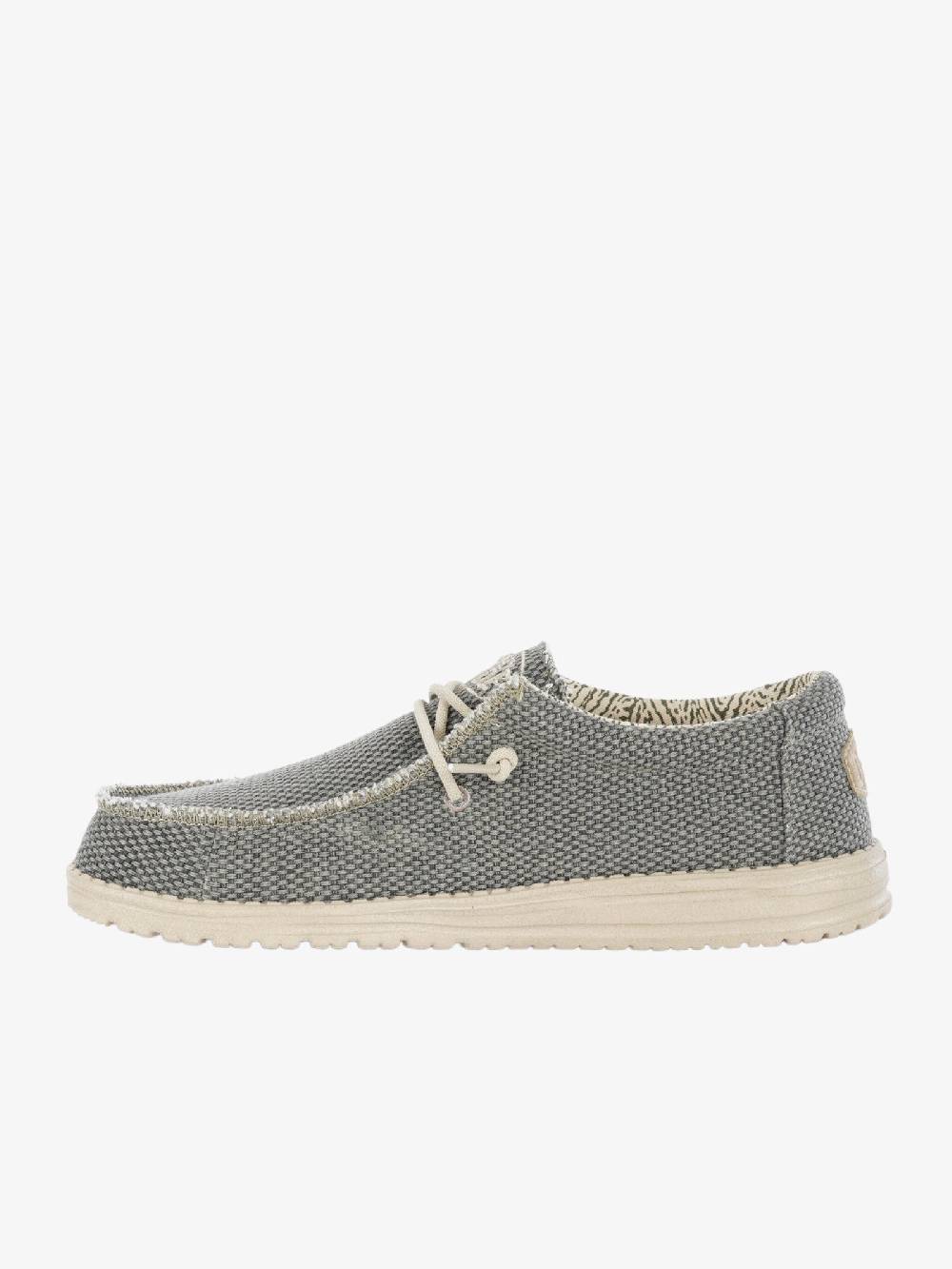 HEY DUDE Mocassini Wally Braided uomo verde Soddisfazione Garantita