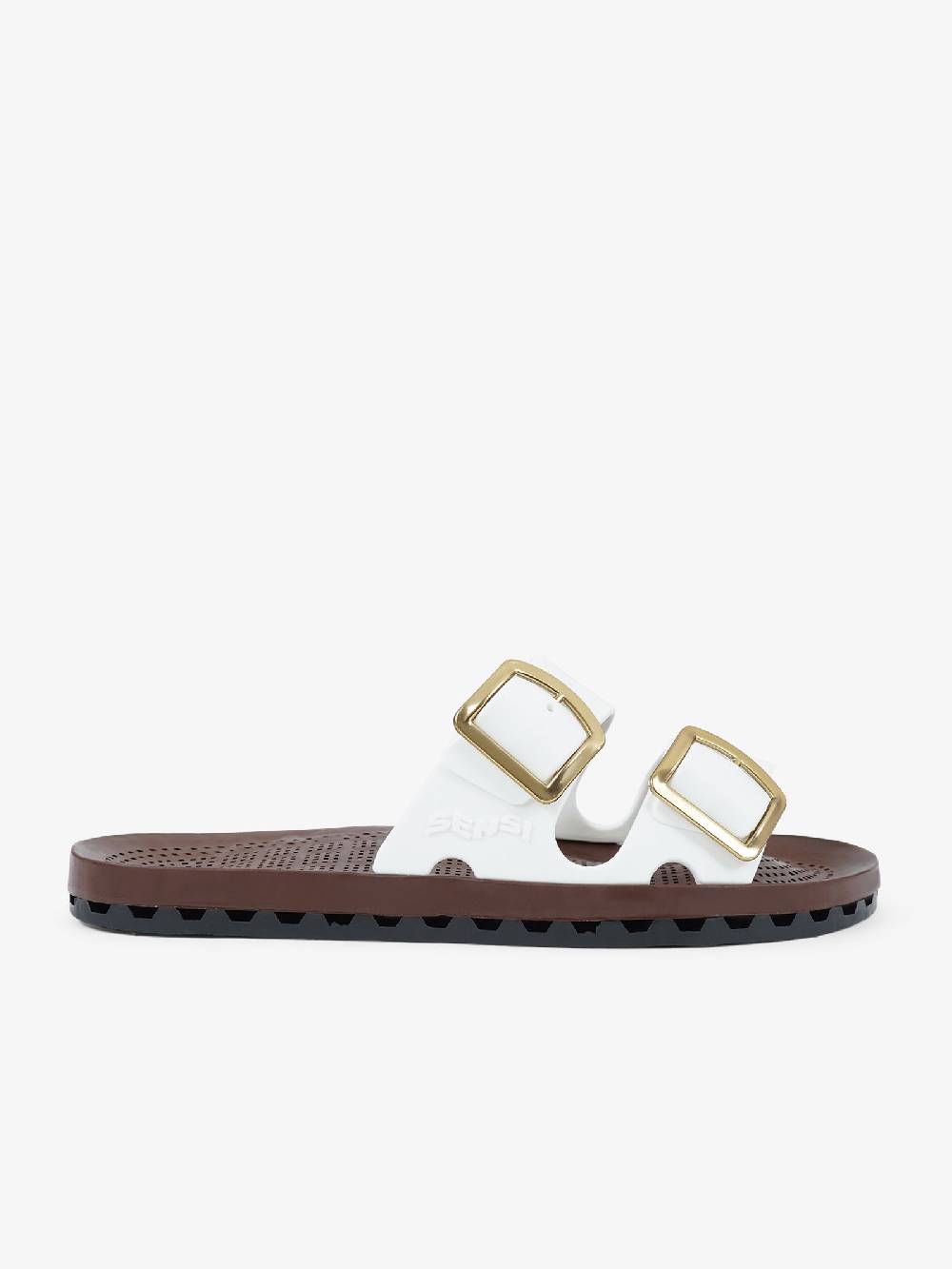 SENSI Ciabatte la jolla moka 4153/MK bianco Saldi