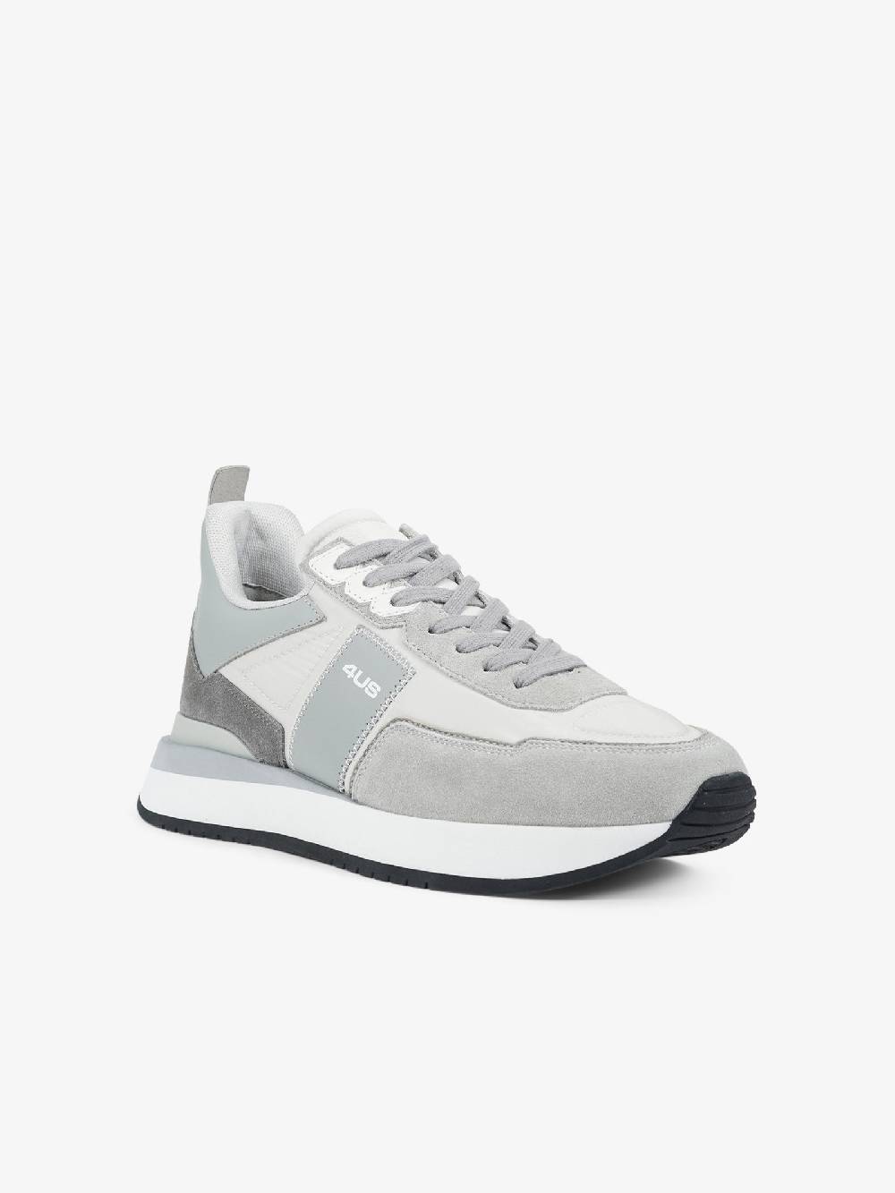 PACIOTTI Sneakers SEAN 400-03 uomo pelle grigio Nuova