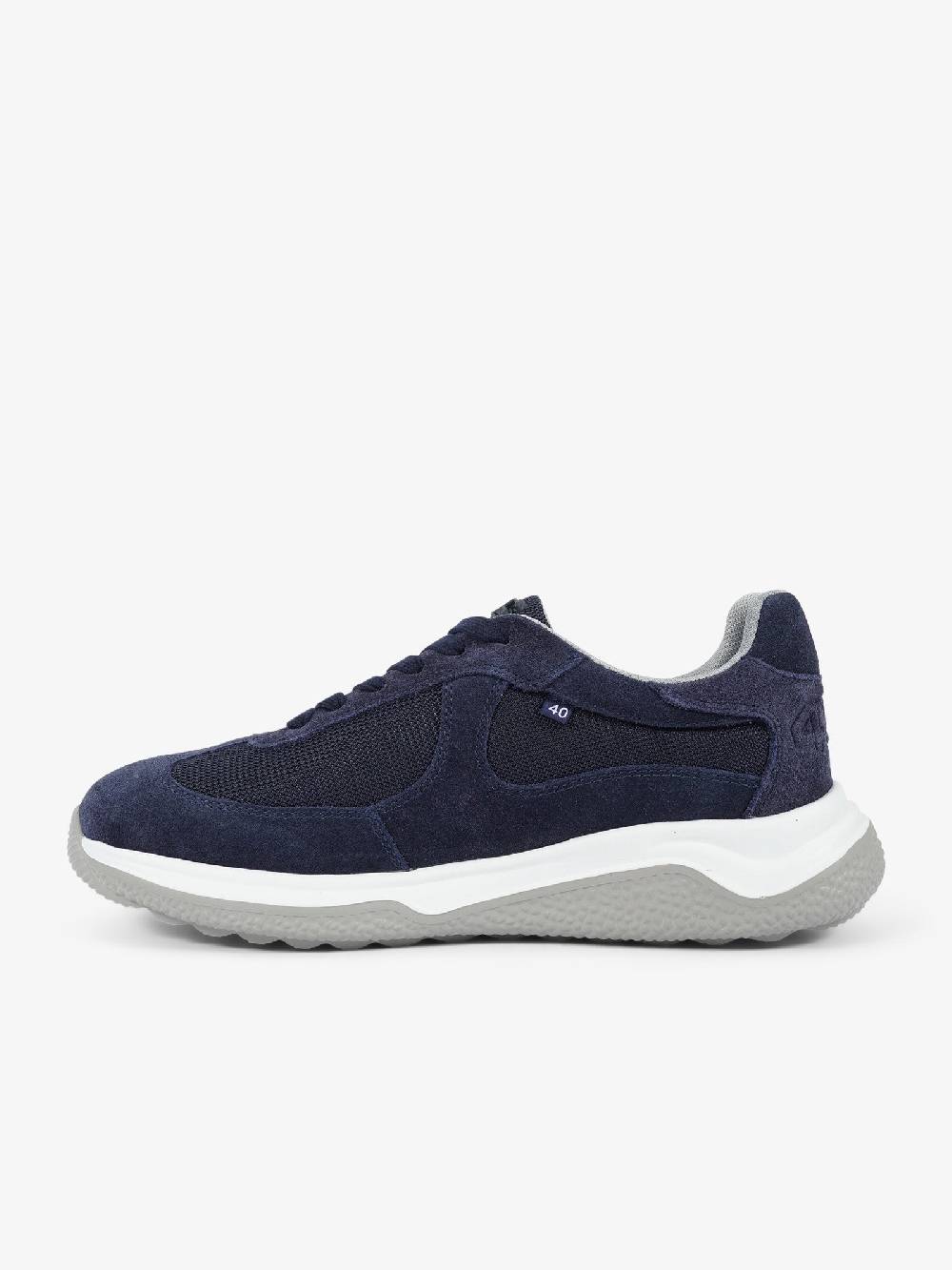 PACIOTTI Sneakers DADDY 100 uomo pelle blu Spedizione gratuita