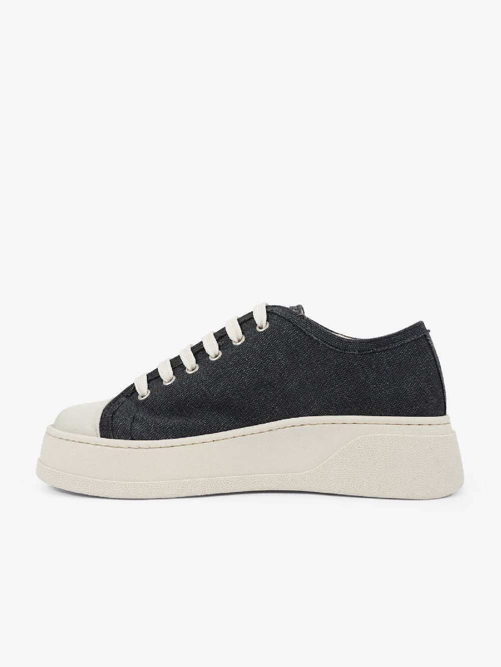 TAKAMORI Scarpe basse BANDANA uomo canvas grigio Negozio online di fabbrica