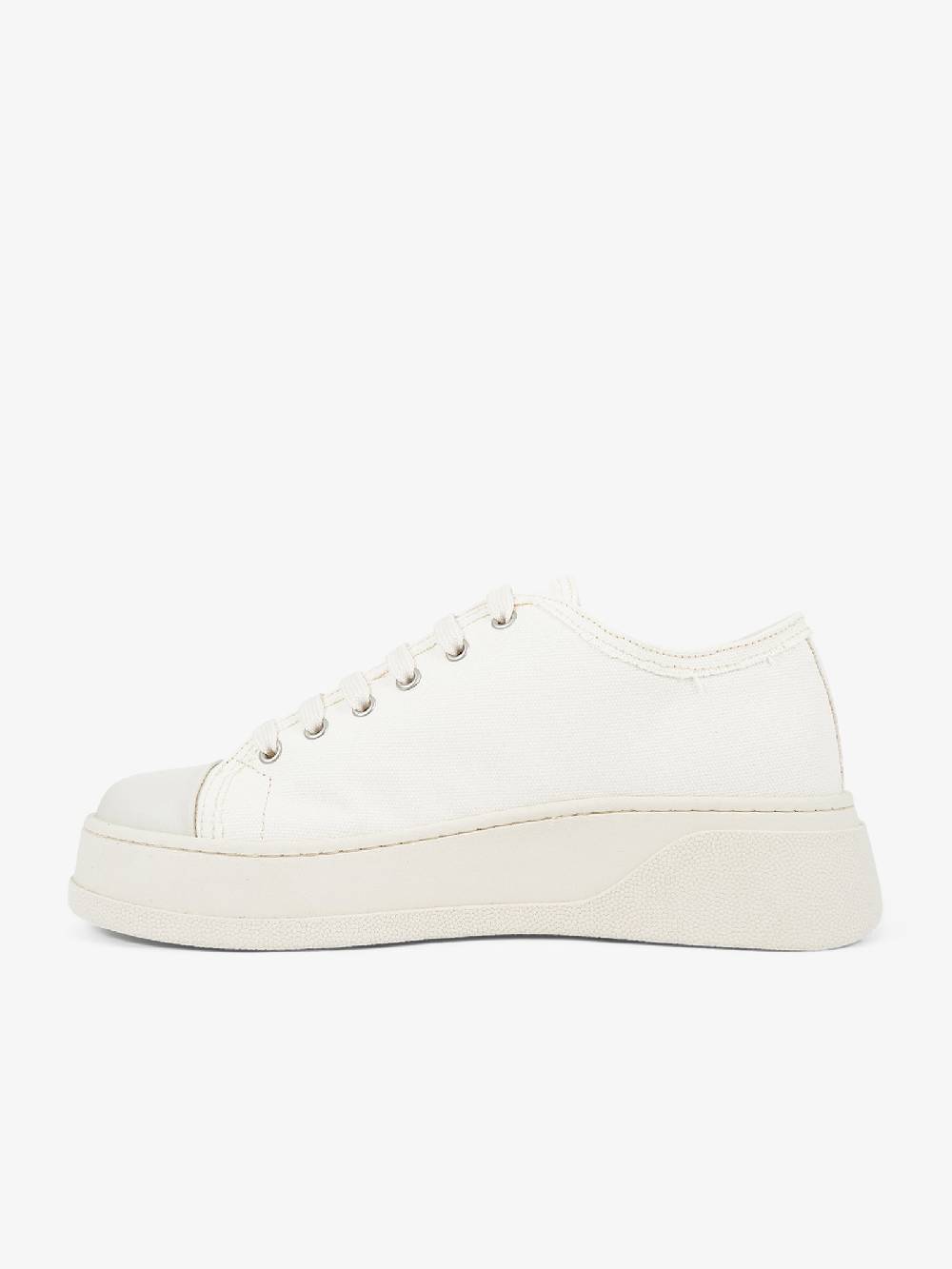 TAKAMORI Scarpe basse BANDANA uomo canvas beige Prezzo di fabbrica