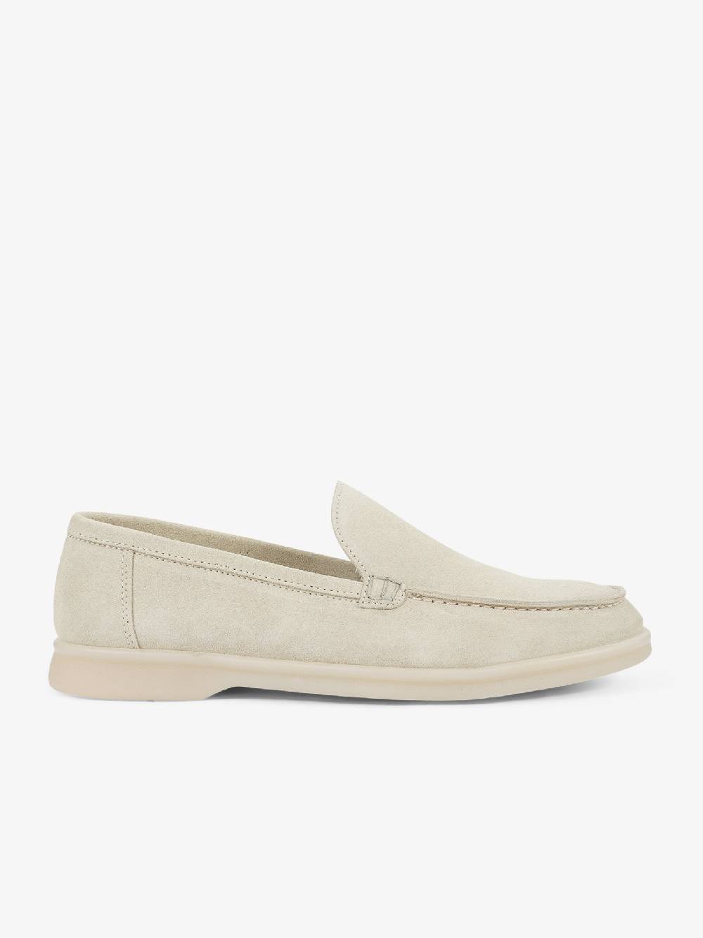 LORIS LORENZO Scarpe basse LORI27 uomo camoscio bianco Fornitura limitata
