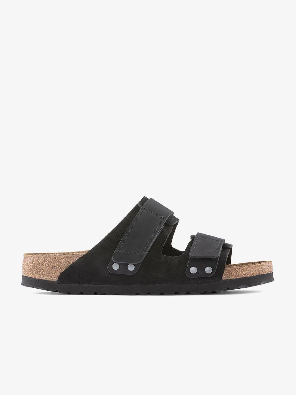 BIRKENSTOCK Ciabatte uji 1024832 pelle nero Vendite stagionali