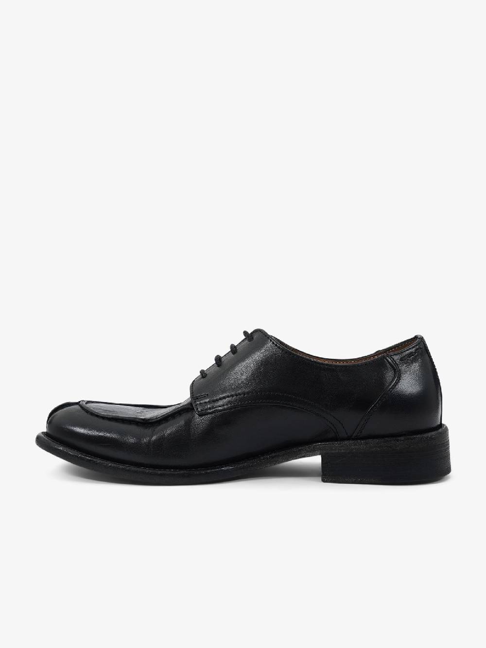 ROGAL'S Stringate PANKA 6 uomo pelle nero Cyber Monday