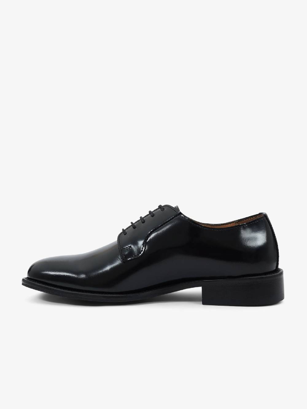ROGAL'S Stringate OXFORD 6 uomo pelle nero Offerta natalizia